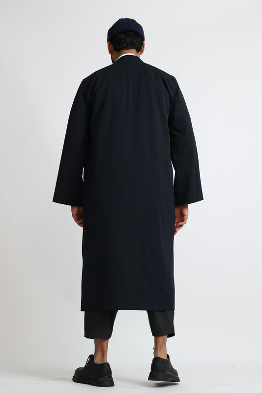 Cloak Overcoat: Navy